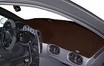 Ford Taurus 1992-1993 No Air Bag No Sensor Carpet Dash Mat Dark Brown
